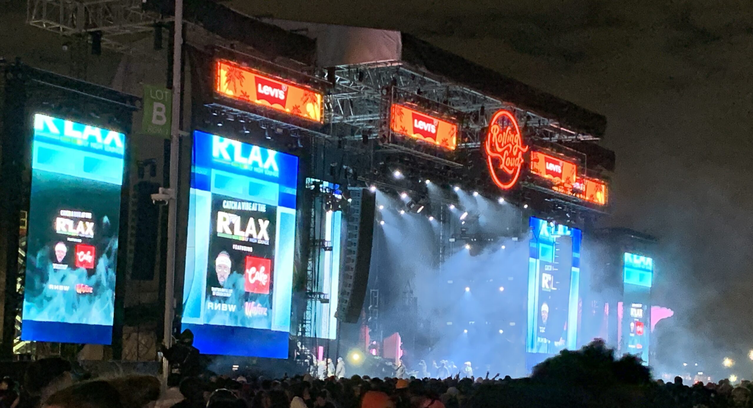 Image of stage at Rolling Loud 2023