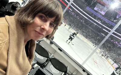 Maggie Takes in Some Hometown Hockey